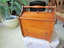 Vtg wooden sewing for sale  Sicklerville