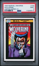 1990 Marvel Wolverine Limited Series #1 #133 PSA 9 Estado perfeito comprar usado  Enviando para Brazil