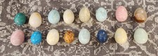 16 ovos decorativos de pedra polida, mármore ou pedras preciosas comprar usado 16 ovos decorativos de pedra polida, mármore ou pedras preciosas comprar usado  Enviando para Brazil