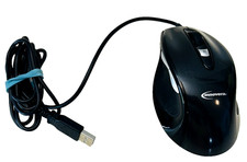 Ratón Innovera IVR-61014 luz azul USB con cable negro segunda mano  Embacar hacia Mexico