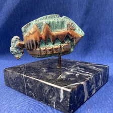 Scultura bronzo firmata usato  Aci Castello