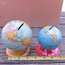 Vintage tin globe for sale  Spartansburg