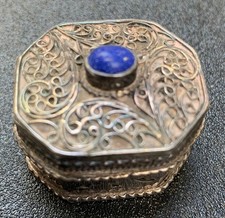 Vintage silver trinket for sale  CROWTHORNE