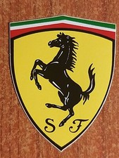 Automobilismo adesivo ferrari. usato  Pistoia