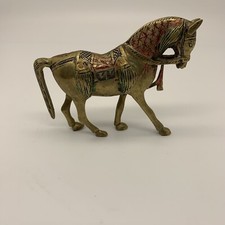 Boneco cavalo vintage bronze 4,5x4x2, usado comprar usado  Enviando para Brazil