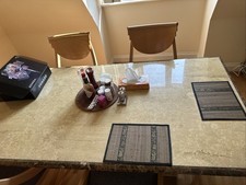 Marble dining table for sale  LONDON