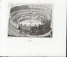 Piranesi colosseo incisione usato  Città di Castello