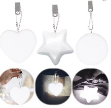 1-3 peças bolsa de mão LED bolsa de luz lâmpada coração redondo em forma de estrela sensor de toque bolsa Nig comprar usado  Enviando para Brazil