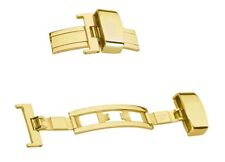 DOPPELFALTSCHLIESSE GELBGOLDVERGOLDET UHRBANDFALTSCHLIESSE Faltschliesse Auswahl, usado comprar usado  Enviando para Brazil
