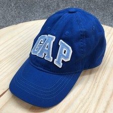 Boné de beisebol infantil GAP chapéu criança meninos tamanho único borda azul logotipo remendo ajustável, usado comprar usado  Enviando para Brazil
