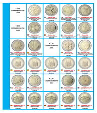 2 euro monete europa dal 2004 al 2024 in PDF raccoglitore DA STAMPARE!! comprar usado  Enviando para Brazil