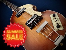 VENDA DE VERÃO!   Baixo para violino Greco VB-165 feito por Höfner Sunburst 1988 comprar usado  Enviando para Brazil