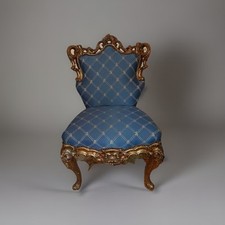 Poltrona barocca legno usato  Viagrande