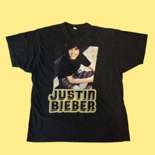Usado, Camiseta Justin Bieber 2009 Bieber Time Touring Tour XL Merch Oficial Bravado comprar usado  Enviando para Brazil