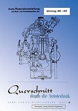 REPARATURANLEITNG Unimog 401 - 411 Reparatur-Handbuch Reparaturbuch Wartung NEU na sprzedaż  Wysyłka do Poland