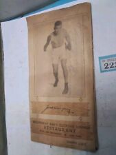 Jack dempsey signed for sale  BRISTOL