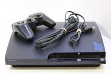 Console Sony PlayStation 3 Slim PS3 120GB preto sistema de jogos CECH-2001A comprar usado  Enviando para Brazil