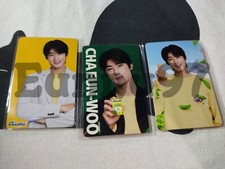 Conjunto completo Cha Eun Woo x Ricola + cartão fotográfico edição limitada. comprar usado  Enviando para Brazil
