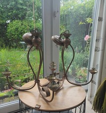 Pair poole lighting for sale  DEREHAM