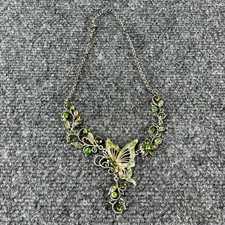 Green butterfly necklace for sale  Clear Lake