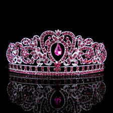Mini tiara princesa coroa coração rosa infantil menina casamento formatura  comprar usado  Enviando para Brazil