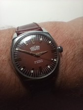 Red vulcain automatic for sale  Saint Louis