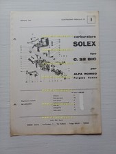 Solex carburatore c.32 usato  Vimodrone
