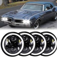 4PÇS DOT 5 3/4" 5.75 Faróis LED HI/LO DRL Para Oldsmobile 442 98 F85 Cutlass comprar usado  Enviando para Brazil