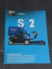 Iseki sf2 large d'occasion  Expédié en Belgium