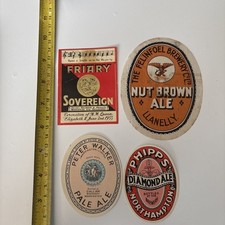 Beer label vintage for sale  CATERHAM