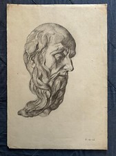 Disegno carboncino volto usato  Torino