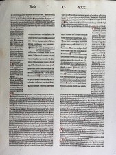 Inkunabel blatt 1490 gebraucht kaufen Inkunabel blatt 1490 gebraucht kaufen  Langenargen