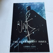 Pôster autografado de Christian Bale Batman Dark Knight Rises foto 8x12 3 comprar usado  Enviando para Brazil