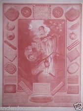 Publicité 1928 biscuits d'occasion  Compiègne