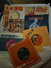 Christmas vinyl singles for sale  WORTHING