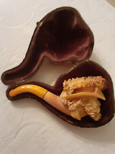 Meerschaumpfeife etui kopf gebraucht kaufen  Ahlefeld-Bistensee, Hütten