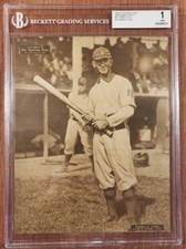 Tarjeta de béisbol 1909 Sporting News M101-2 Tommy Leach Pittsburgh Pirates BGS 1 segunda mano  Embacar hacia Mexico