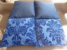 Sofakissen bezug blau gebraucht kaufen  Herford