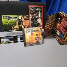 Delta Force Black Hawk Down (PC, 2003) Gatefold Box Excelente Estado Usado Completo com Manual, usado comprar usado  Enviando para Brazil