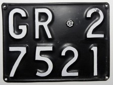 Nummernschild italien alter gebraucht kaufen  Bonn