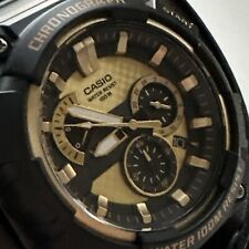 Casio MCW200H-9AV, Relógio Cronógrafo Masculino, 100 Metros WR, Resina Preta, Data comprar usado  Enviando para Brazil