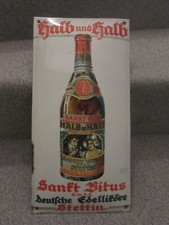 Schild halb halb gebraucht kaufen  Leipzig