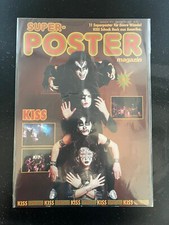 KISS 5X REVISTA SUPER PÔSTER A5 ERA 1974 comprar usado  Enviando para Brazil