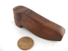 Antique wooden snuff for sale  CHORLEY