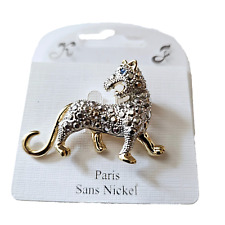 Broche tigre panthère d'occasion  Le Luc