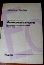 Parkin bade macroeconomia usato  Reggio Calabria