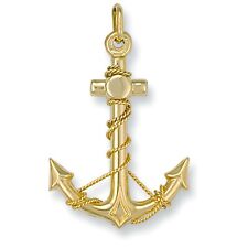 Anchor pendant 9ct for sale  BRIDLINGTON