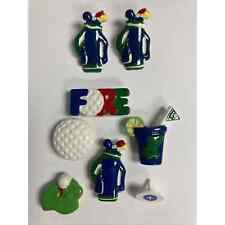 Earrings golfer button for sale  Pearce