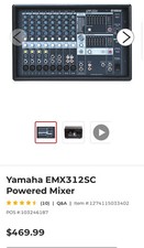 Yamaha emx312sc channel for sale  Lubbock