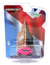 Greenlight escala 1/64 51630 - 1967 Austin Mini Cooper S 1275K - Rosa comprar usado  Enviando para Brazil